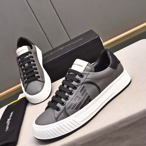 Armani Casual Shoes For Men #1319225 $76.00 USD, Wholesale Replica Armani Casual Shoes
