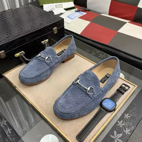 Replica Gucci Oxfords Shoes For Men #1319278 $98.00 USD for Wholesale