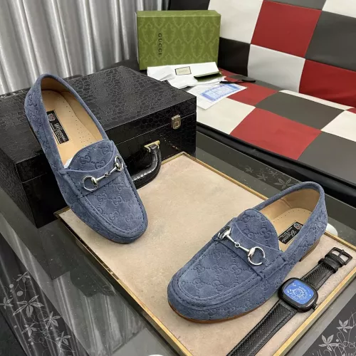 Replica Gucci Oxfords Shoes For Men #1319278 $98.00 USD for Wholesale
