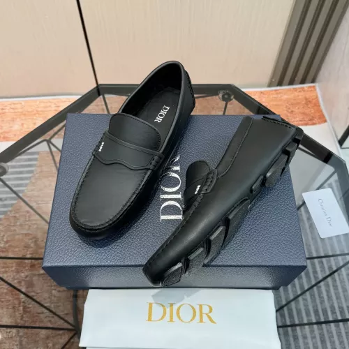 Christian Dior Leather Shoes For Men #1319302 $100.00 USD, Wholesale Replica Christian Dior Leather Shoes