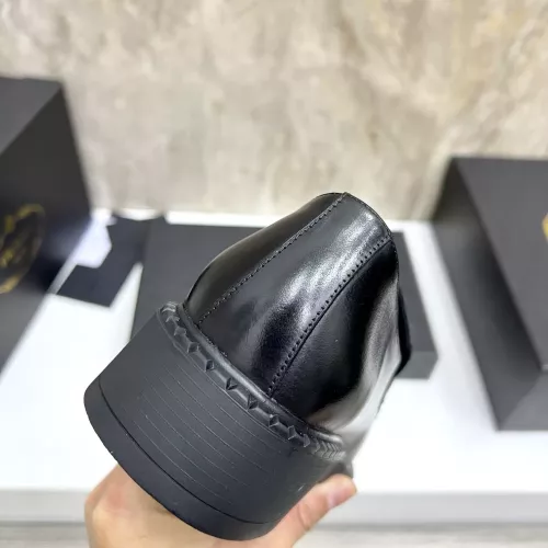 Replica Prada Leather Shoes For Men #1319322 $105.00 USD for Wholesale