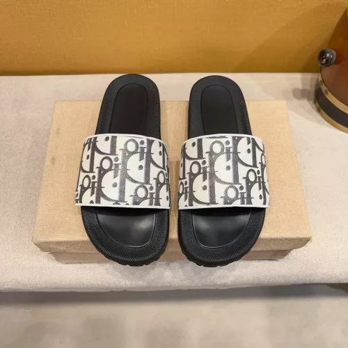 Replica Christian Dior Slippers For Men #1319495 $68.00 USD for Wholesale