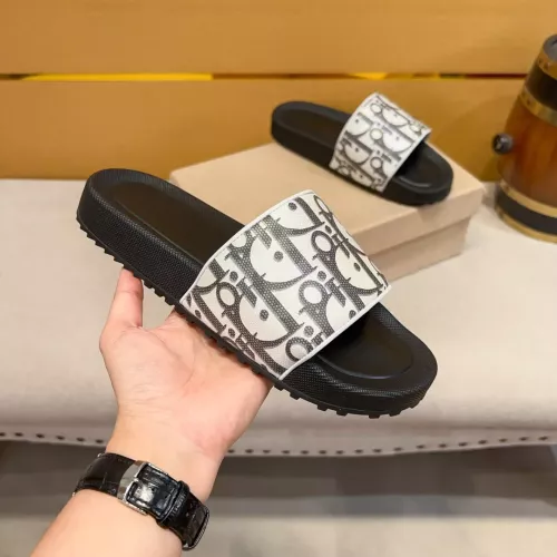 Replica Christian Dior Slippers For Men #1319495 $68.00 USD for Wholesale