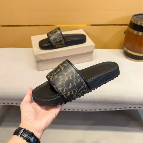 Replica Christian Dior Slippers For Men #1319496 $68.00 USD for Wholesale