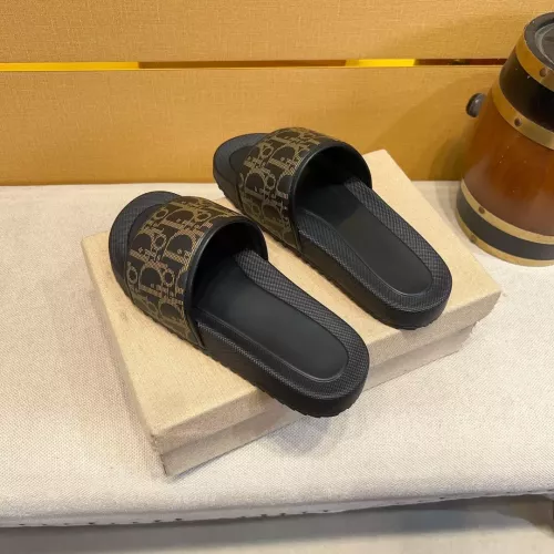 Replica Christian Dior Slippers For Men #1319496 $68.00 USD for Wholesale