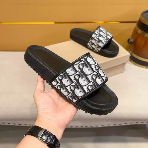 Replica Christian Dior Slippers For Men #1319497 $68.00 USD for Wholesale