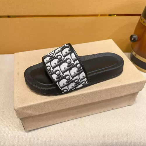 Replica Christian Dior Slippers For Men #1319497 $68.00 USD for Wholesale