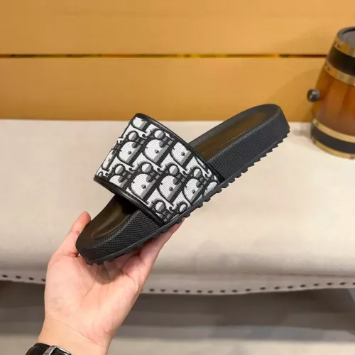Replica Christian Dior Slippers For Men #1319497 $68.00 USD for Wholesale