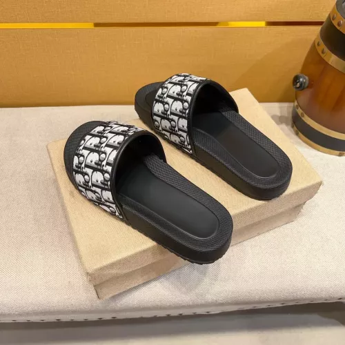 Replica Christian Dior Slippers For Men #1319497 $68.00 USD for Wholesale