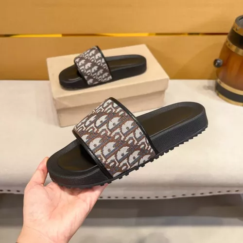 Replica Christian Dior Slippers For Men #1319498 $68.00 USD for Wholesale