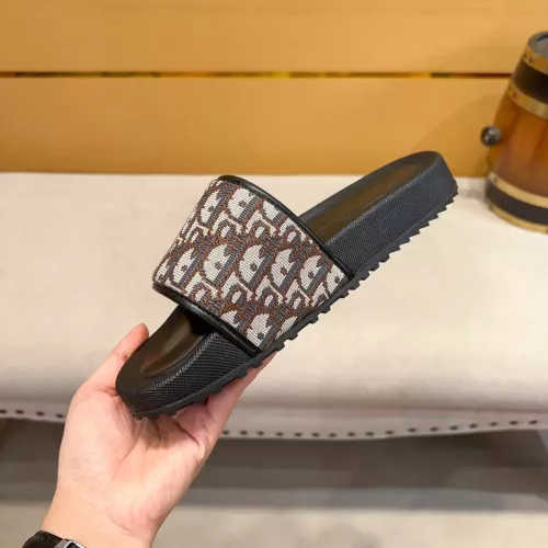 Replica Christian Dior Slippers For Men #1319498 $68.00 USD for Wholesale