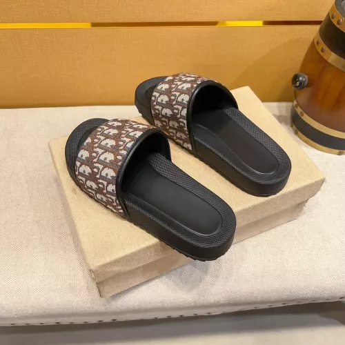 Replica Christian Dior Slippers For Men #1319498 $68.00 USD for Wholesale