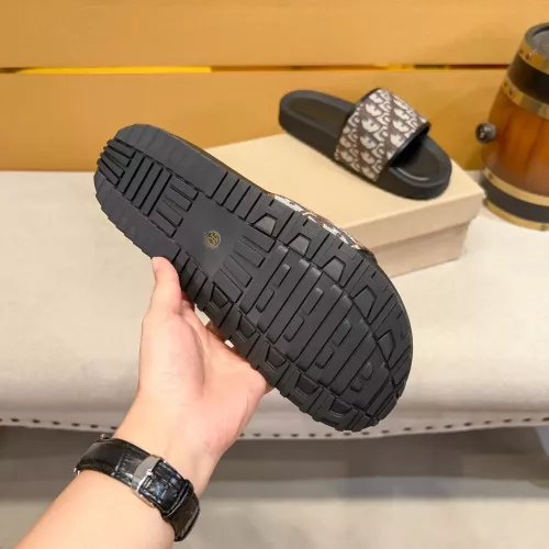 Replica Christian Dior Slippers For Men #1319498 $68.00 USD for Wholesale