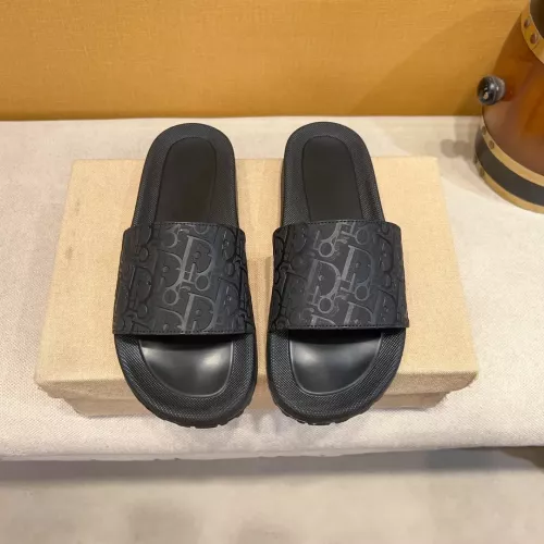Replica Christian Dior Slippers For Men #1319499 $68.00 USD for Wholesale