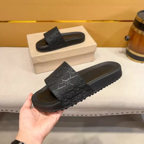 Replica Christian Dior Slippers For Men #1319499 $68.00 USD for Wholesale