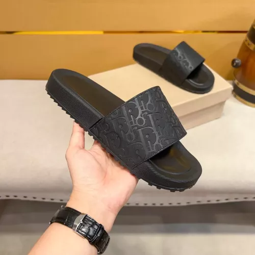 Replica Christian Dior Slippers For Men #1319499 $68.00 USD for Wholesale