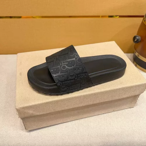Replica Christian Dior Slippers For Men #1319499 $68.00 USD for Wholesale