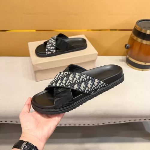 Replica Christian Dior Slippers For Men #1319500 $72.00 USD for Wholesale