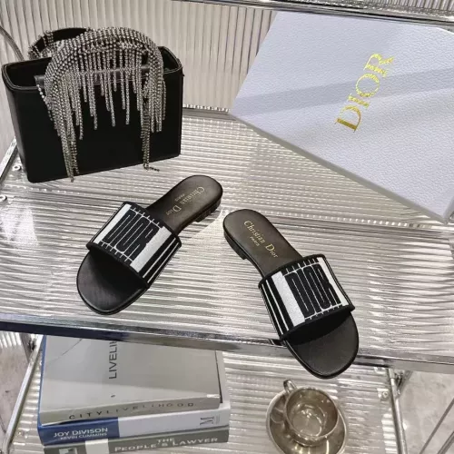 Replica Christian Dior Slippers For Women #1319502 $80.00 USD for Wholesale