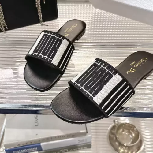 Replica Christian Dior Slippers For Women #1319502 $80.00 USD for Wholesale