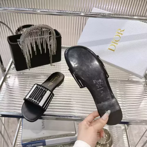 Replica Christian Dior Slippers For Women #1319502 $80.00 USD for Wholesale