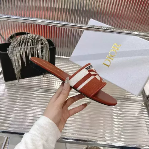 Replica Christian Dior Slippers For Women #1319503 $80.00 USD for Wholesale