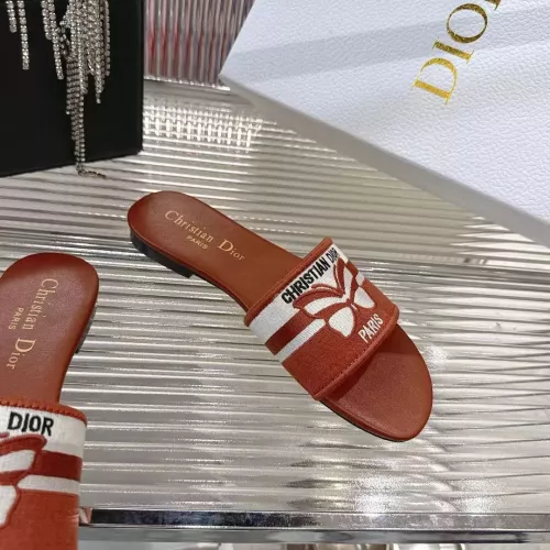 Replica Christian Dior Slippers For Women #1319503 $80.00 USD for Wholesale