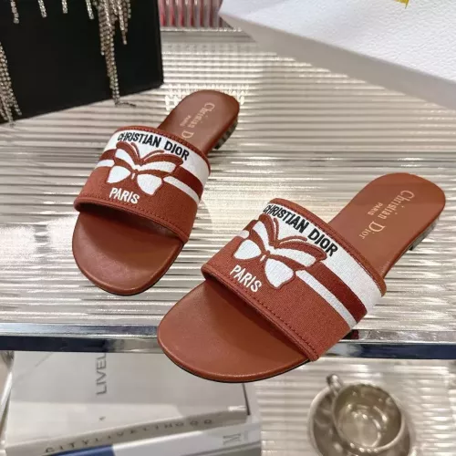 Replica Christian Dior Slippers For Women #1319503 $80.00 USD for Wholesale