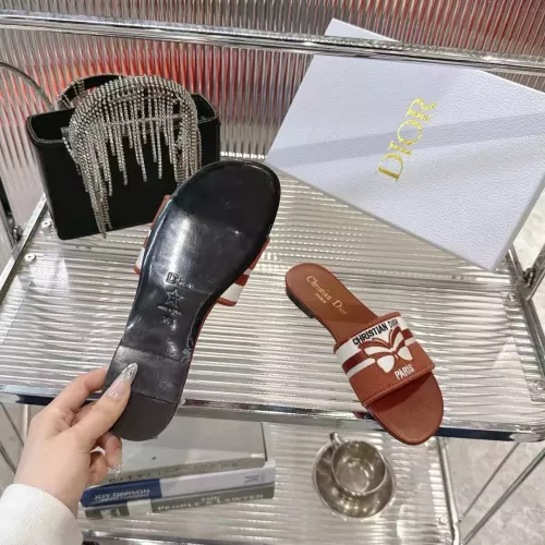 Replica Christian Dior Slippers For Women #1319503 $80.00 USD for Wholesale