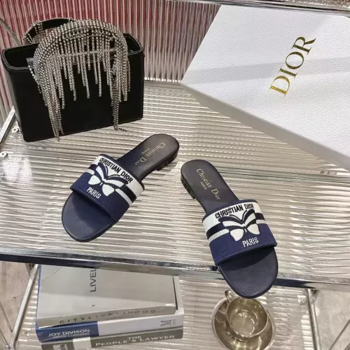 Replica Christian Dior Slippers For Women #1319504 $80.00 USD for Wholesale