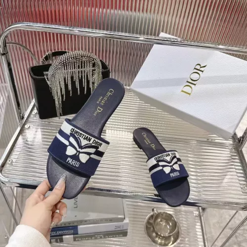 Replica Christian Dior Slippers For Women #1319504 $80.00 USD for Wholesale