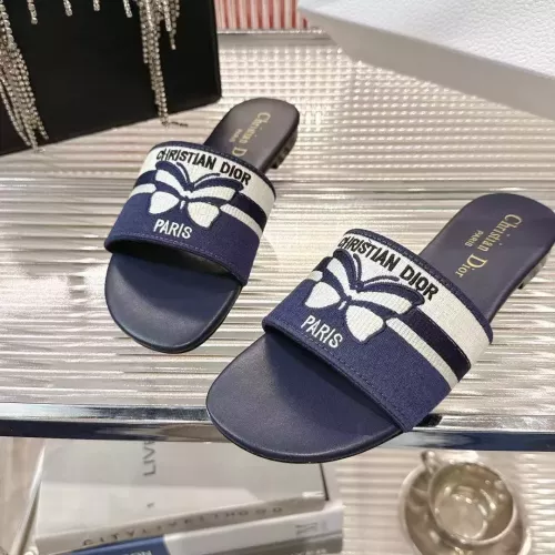 Replica Christian Dior Slippers For Women #1319504 $80.00 USD for Wholesale