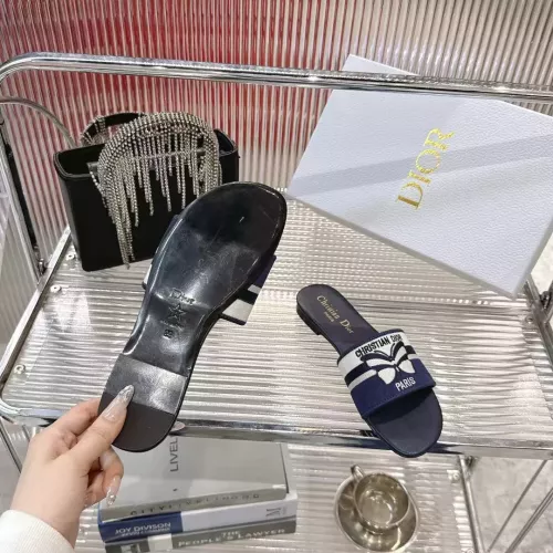 Replica Christian Dior Slippers For Women #1319504 $80.00 USD for Wholesale