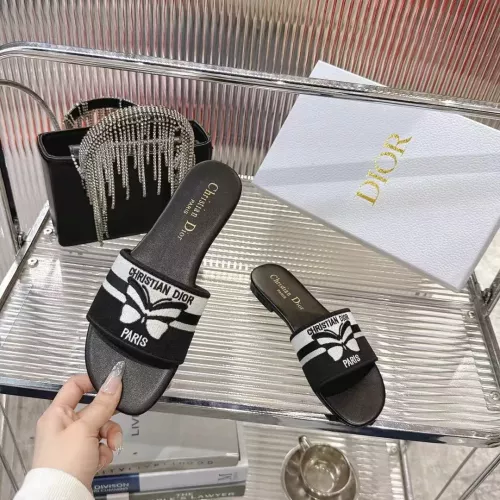 Replica Christian Dior Slippers For Women #1319505 $80.00 USD for Wholesale