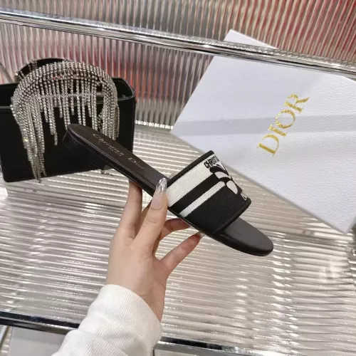 Replica Christian Dior Slippers For Women #1319505 $80.00 USD for Wholesale
