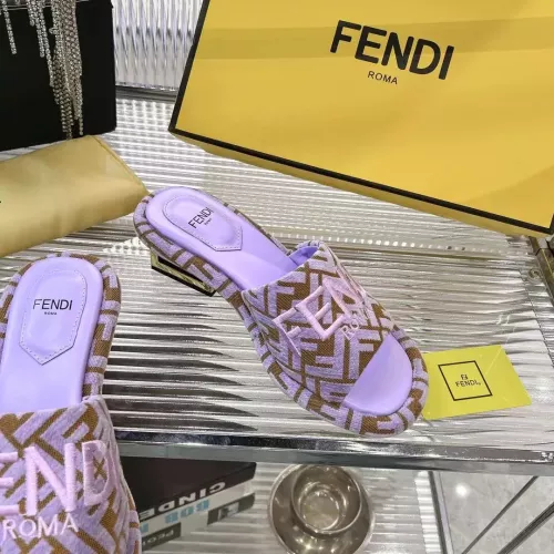 Replica Fendi Slippers For Women #1319509 $96.00 USD for Wholesale