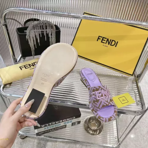 Replica Fendi Slippers For Women #1319509 $96.00 USD for Wholesale