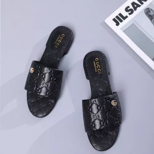 Replica Gucci Slippers For Women #1319516 $85.00 USD for Wholesale