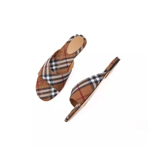 Burberry Slippers For Women #1319534 $82.00 USD, Wholesale Replica Burberry Slippers