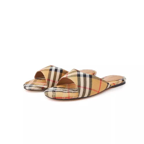 Replica Burberry Slippers For Women #1319536 $82.00 USD for Wholesale