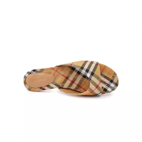 Replica Burberry Slippers For Women #1319536 $82.00 USD for Wholesale