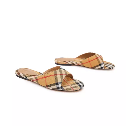 Replica Burberry Slippers For Women #1319536 $82.00 USD for Wholesale