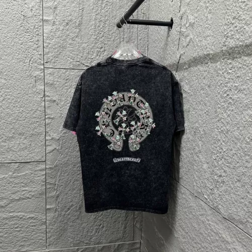 Chrome Hearts T-Shirts Short Sleeved For Unisex #1319540 $41.00 USD, Wholesale Replica Chrome Hearts T-Shirts