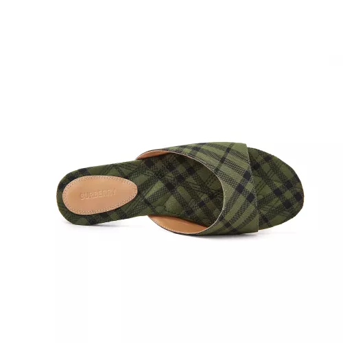 Replica Burberry Slippers For Women #1319545 $82.00 USD for Wholesale