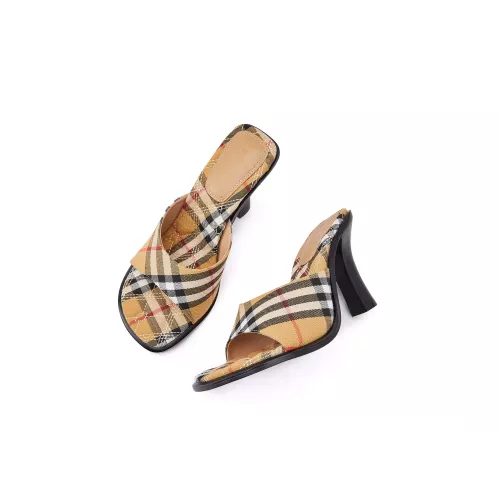 Replica Burberry Slippers For Women #1319558 $82.00 USD for Wholesale