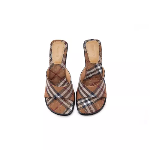 Replica Burberry Slippers For Women #1319561 $82.00 USD for Wholesale