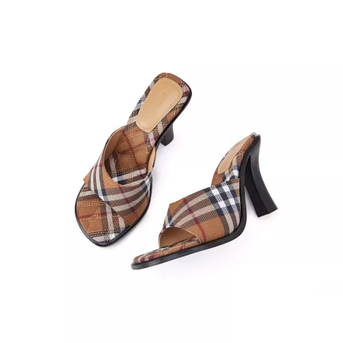 Replica Burberry Slippers For Women #1319561 $82.00 USD for Wholesale