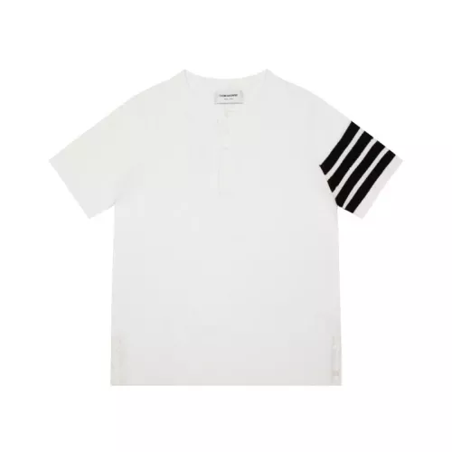 Thom Browne TB T-Shirts Short Sleeved For Men #1319569 $48.00 USD, Wholesale Replica Thom Browne TB T-Shirts