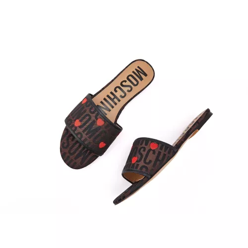 Moschino Slippers For Women #1319575 $82.00 USD, Wholesale Replica Moschino Slippers