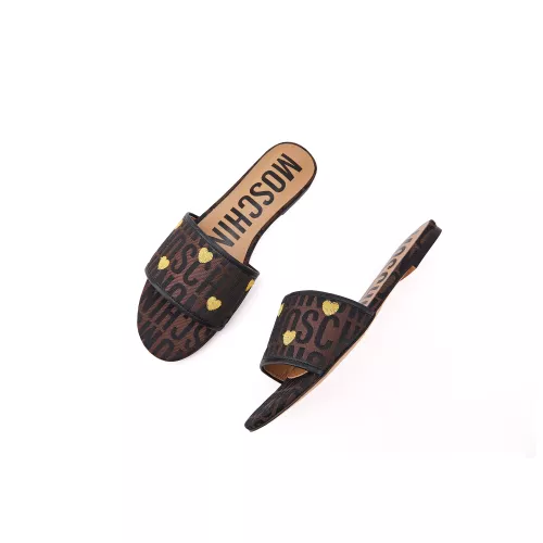 Moschino Slippers For Women #1319583 $82.00 USD, Wholesale Replica Moschino Slippers